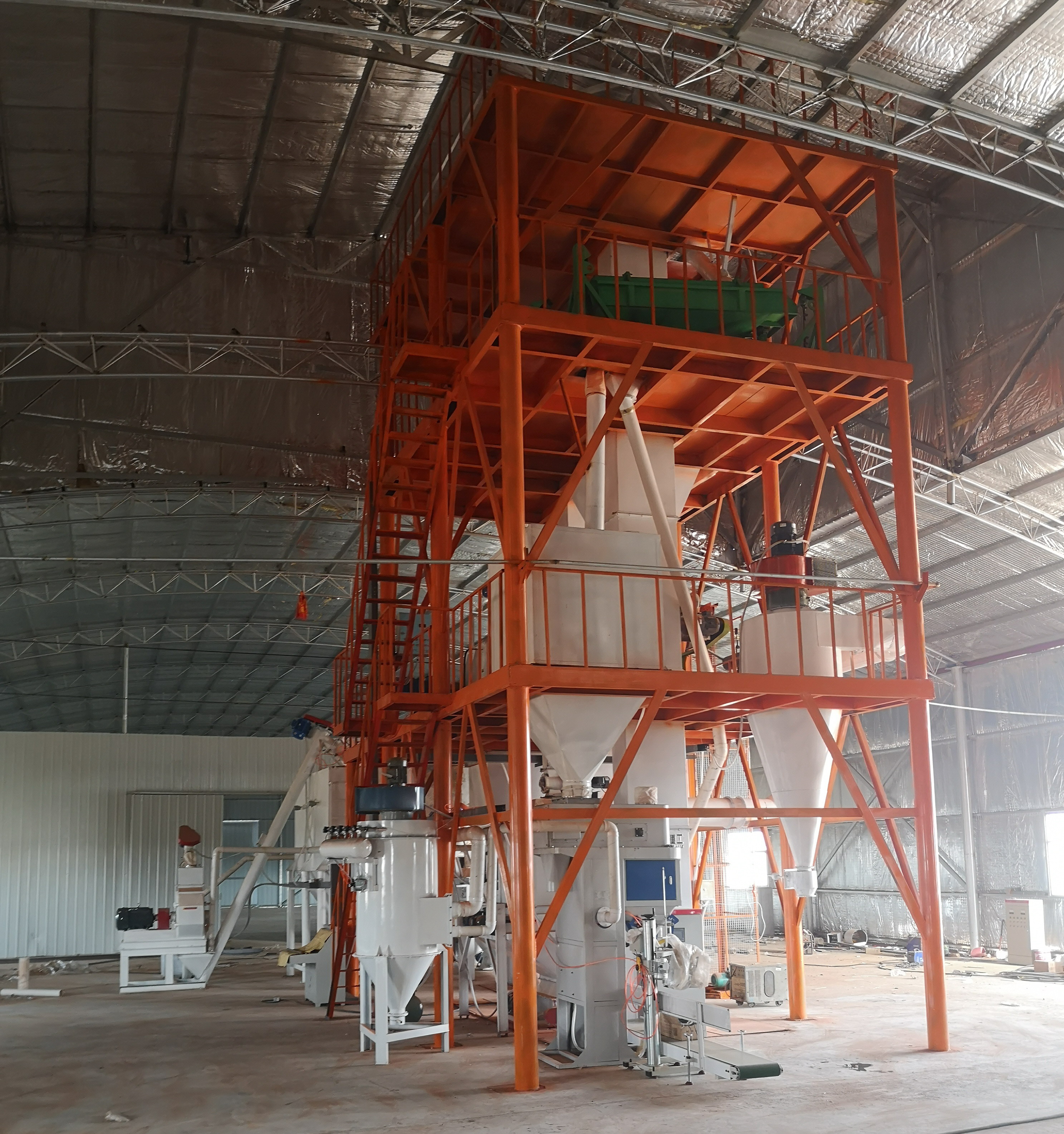 大型顆粒飼料生產線